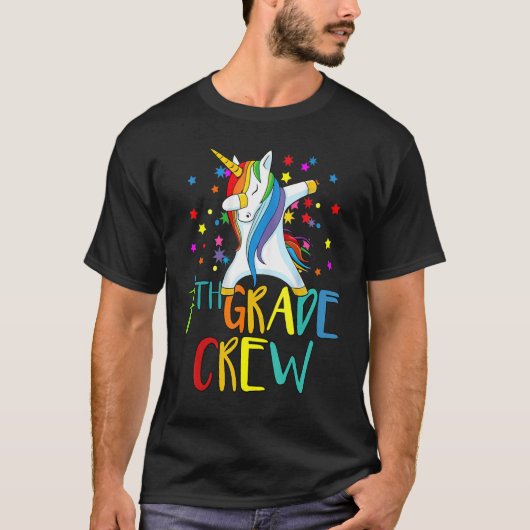 Hello Seventh Grade Crew 7th Grade Teacher Appreci T-Shirt (Vorderseite)