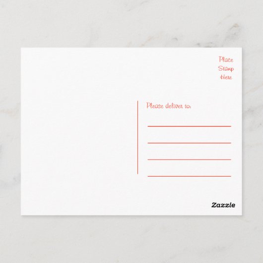 Hello Shih Tzu Puppy Dog Postcard Postkarte (Rückseite)