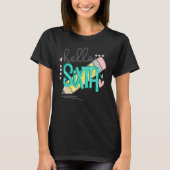 Hello Sixth Grade Happy First Day Of School Back T T-Shirt (Vorderseite)