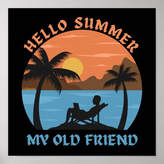 HELLO SOMMER MEIN ALTER FREUND POSTER (Vorne)