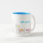 Hello Spring Coffee Tasse (VorderseiteRechts)