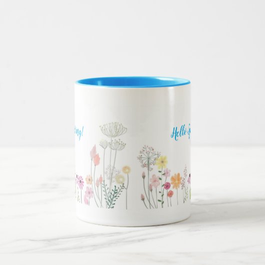 Hello Spring Coffee Tasse (Mittel)