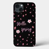 Hello Spring iPhone Case (Rückseite)
