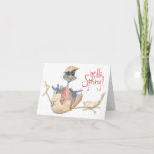 Hello Spring - Karte (Vorderseite)