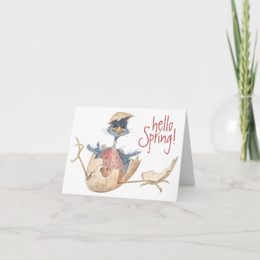 Hello Spring - Karte (Vorderseite)