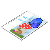 Hello Spring Notebook Notizblock (Linke Seite)