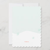 Hello Spring Party Einladung (Rückseite)