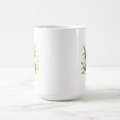 Hello Spring Pastel Watercolor Blume Kaffeetasse (Mittel)
