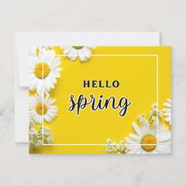 Hello Spring Postkarte