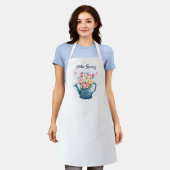 Hello Spring Schürze (Getragen)