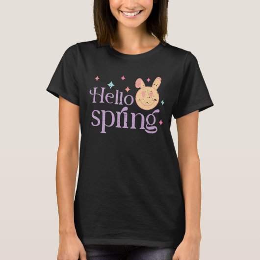 Hello Spring T-Shirt (Vorderseite)