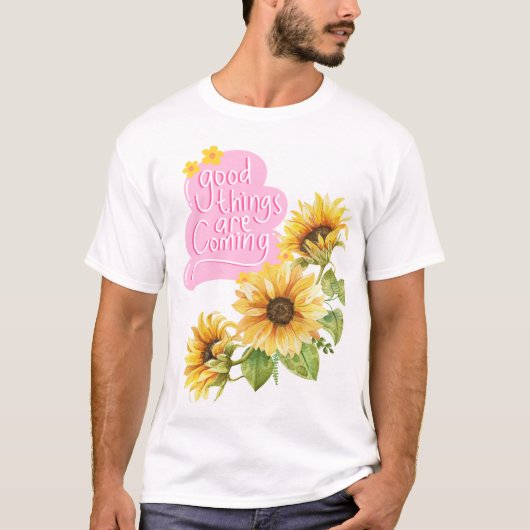 Hello Spring T-Shirt (Vorderseite)