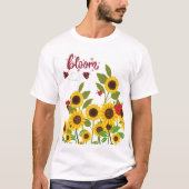 Hello Spring T-Shirt (Vorderseite)