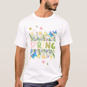 Hello Spring T-Shirt (Vorderseite)