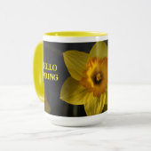 Hello Spring Tasse (Vorderseite Links)