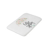Hello Spring Umbrella Bath Mat Badematte (Schrägansicht)