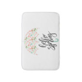 Hello Spring Umbrella Bath Mat Badematte (Vorderseite Vertikal)