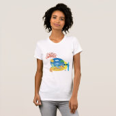 Hello Summer Beach Sand Castle T-Shirt (Vorne ganz)