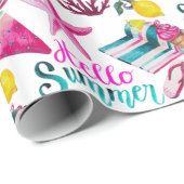 Hello Summer Beach Thunder Cove Geschenkpapier (Rolleneckpunkt)