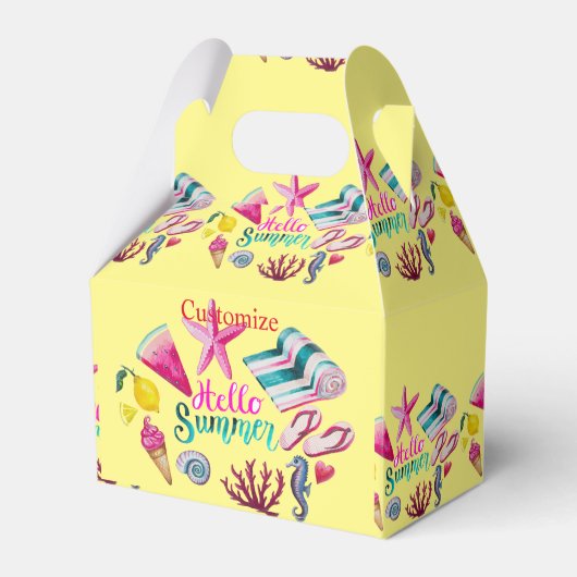 Hello Summer Beach Thunder Cove Geschenkschachtel (Vorderseite)