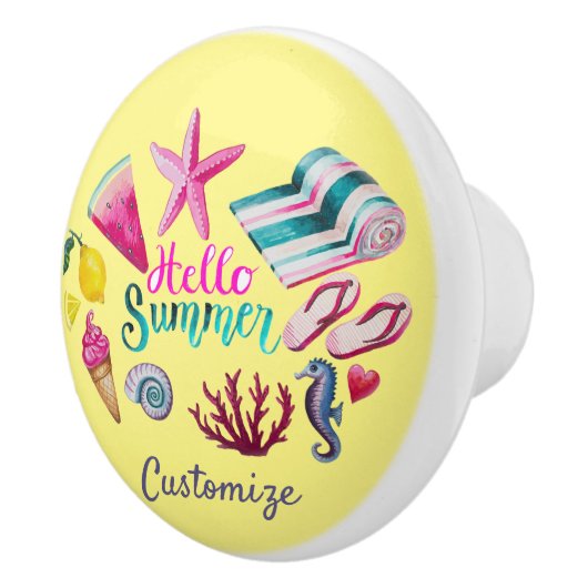 Hello Summer Beach Thunder Cove Keramikknauf (Rechts)