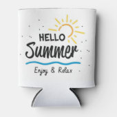 Hello Summer Can Cooler Dosenkühler (Vorderseite)