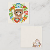 Hello Summer Cat Mitteilungskarte (Vorne/Hinten)