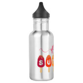 Hello Summer Colorful Popsicle Edelstahlflasche (Links)