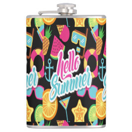 Hello Summer Flask Flachmann