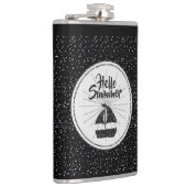 Hello Summer Flask Flachmann (Rechts)