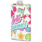 Hello Summer Flask Flachmann (Links)