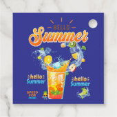 Hello Summer Geschenkanhänger (Rückseite)