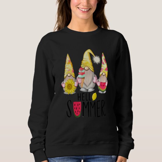 Hello Summer Gnome Niedlich Summer Gnome T-Shirts (Vorderseite)