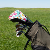 Hello Summer Golf Head Cover Golf Headcover (In SItu)