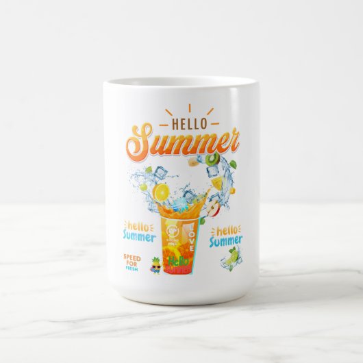 Hello Summer Kaffeetasse (Mittel)