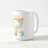 Hello Summer Kaffeetasse (VorderseiteRechts)