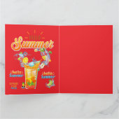 Hello Summer Karte (Innenseite)
