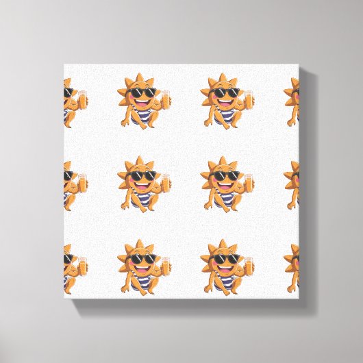 Hello summer leinwanddruck (Vorderseite)