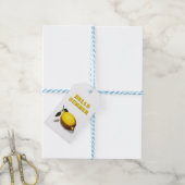 Hello Summer Lemon Favor Geschenkanhänger (Mit Garn)