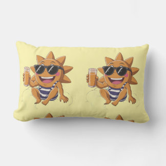 Hello summer lumbar pillow lendenkissen