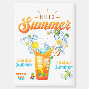 Hello Summer Magnet