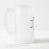 Hello Summer Mattiert Glass Beer Tasse (Links)