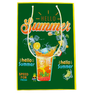 Hello Summer Mittlere Geschenktüte