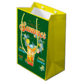 Hello Summer Mittlere Geschenktüte (Rückseite Schrägansicht)
