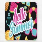 Hello Summer Mouse Pad Mousepad (Vorne)