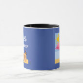 Hello Summer Pink Flamingo Design - Combo Tasse (Zentrum)