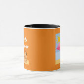 Hello Summer Pink Flamingo Design - Combo Tasse (Zentrum)