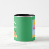 Hello Summer Pink Flamingo Design - Combo Tasse (Zentrum)