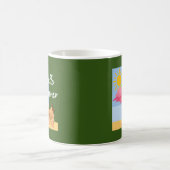Hello Summer Pink Flamingo Design - Klassische Tas Kaffeetasse (Mittel)
