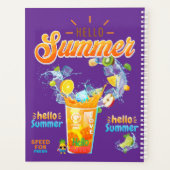 Hello Summer Planer (Rückseite)